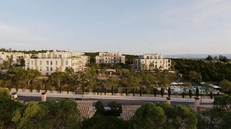 Atico en venta en Campolivar Godella Valencia Obra Nueva