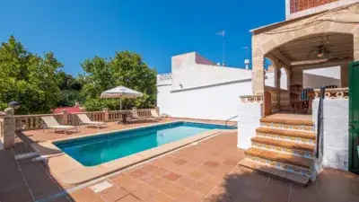 Casa Cueva en Ciutadella con Piscina y Barbacoa