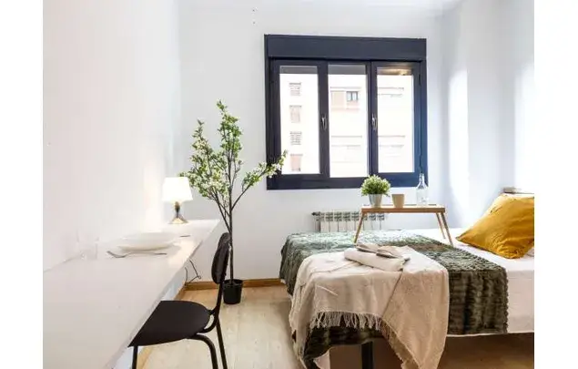 Alquiler de Habitaciones en Madrid Amuebladas