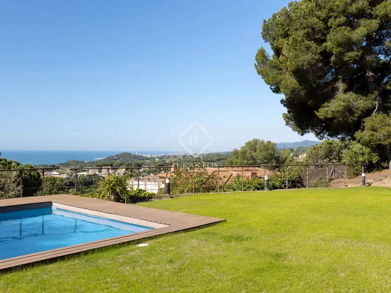 Chalet con Vistas al Mar en Sant Andreu de Llavaneres