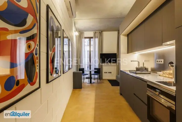 Alquiler Piso Amueblado Obra Nueva Raval Barcelona
