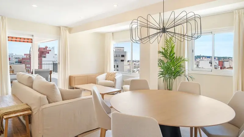 Atico en Venta Palma de Mallorca 101m2 3 Dormitorios 2 Baños Terraza Vistas