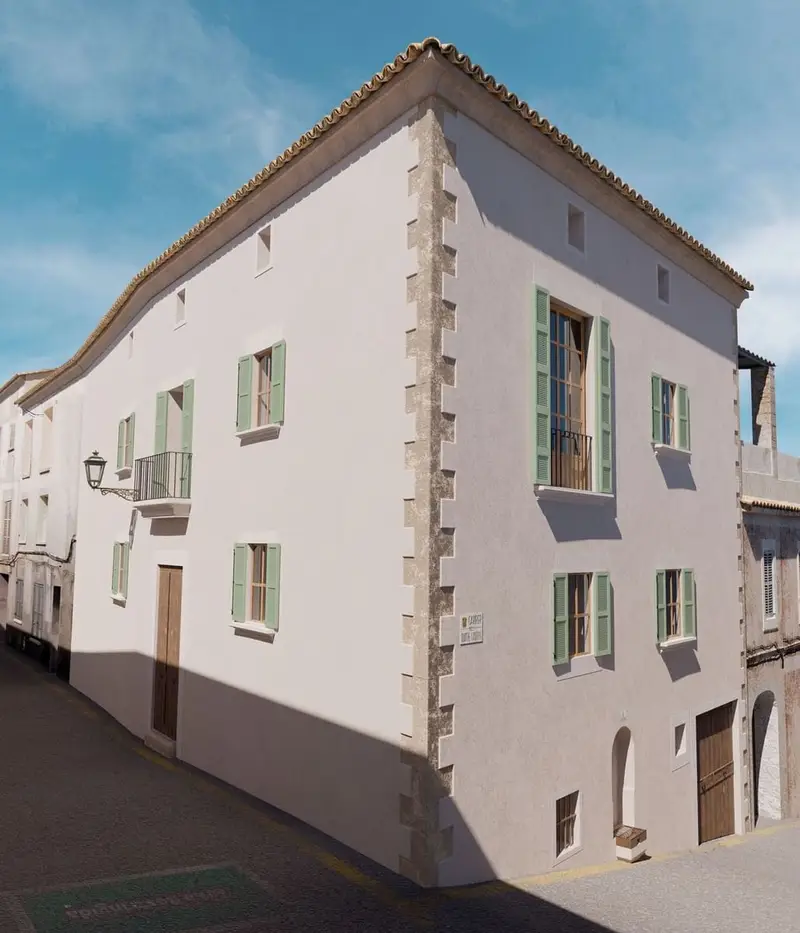 Casa en venta en Arta Mallorca con piscina y vistas al castillo