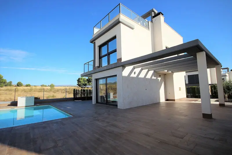 Villa Moderna en Castalla Alicante