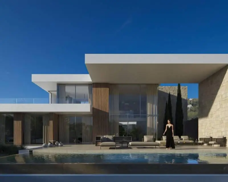Villa de Lujo en Moraira con Vistas al Mar