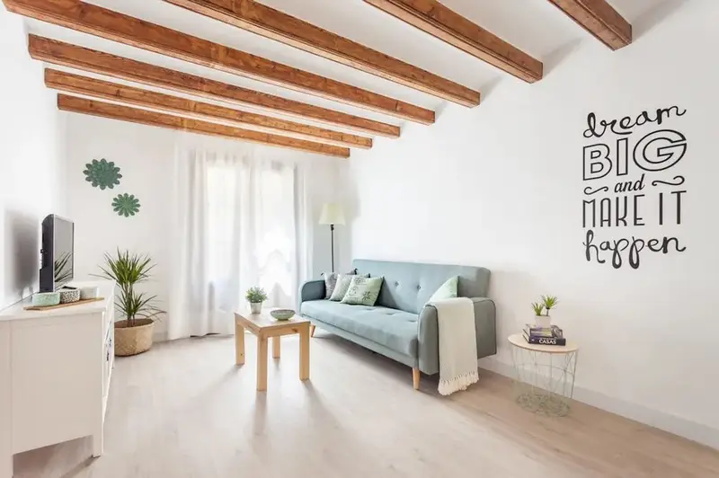 Apartamento en alquiler Barcelona Carrer de la Paloma 2 dormitorios 1 ba
	no