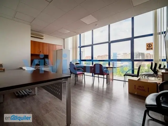 Alquiler Oficina 485m2 Norbuilding Aire Acondicionado Hortaleza