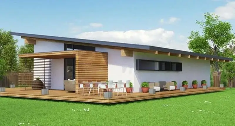 Casa Modular en Pamplona 70m2 Diseño Moderno