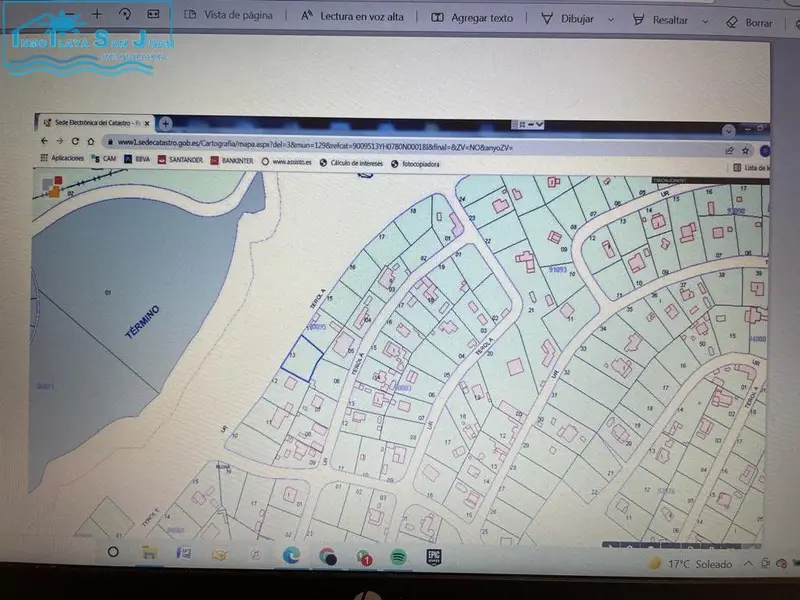 Venta Terreno Finca Terol Tibi 878m2 Parcela Urbanizable