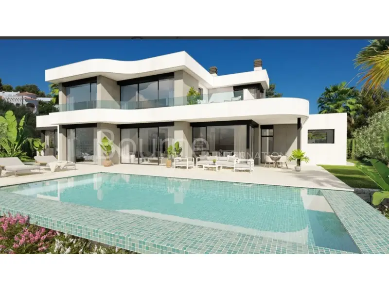 Villa en Benimeli Moraira con Piscina y Terraza - 4 Dormitorios