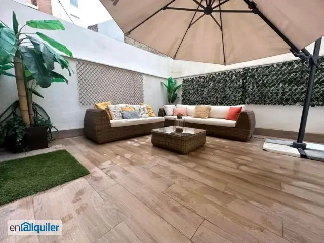 Apartamento con Terraza 50m2 Jardin Privado cerca Retiro Madrid