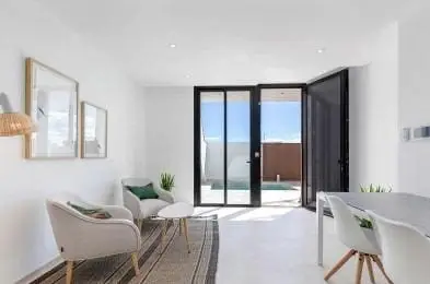 Bungalows en Santiago de la Ribera con Piscina Privada