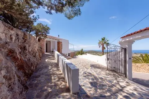 Casa Villa 8 Dormitorios Ibiza San Jose Vistas al Mar Piscina