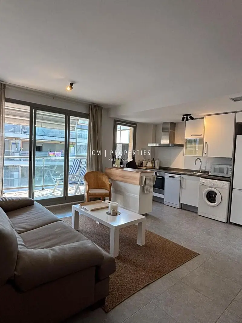 Apartamento en Alquiler Moncofa con Vistas al Mar y Piscina