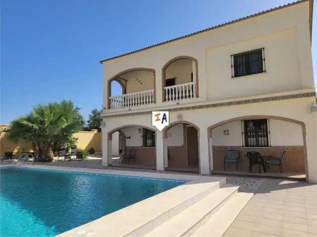 Casa Villa 2 Dormitorios Piscina Estepa Sevilla