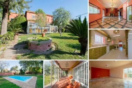Casa señorial en Espartinas con piscina y domótica