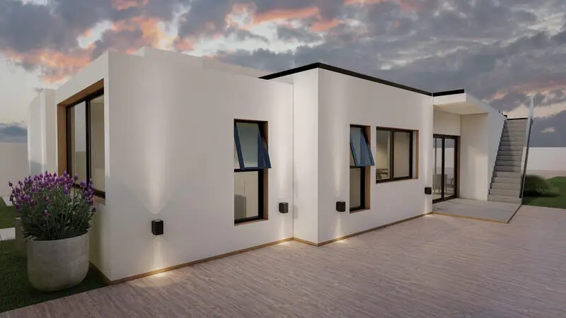 Villa de Lujo en Fortuna Murcia Estilo Ibicenco