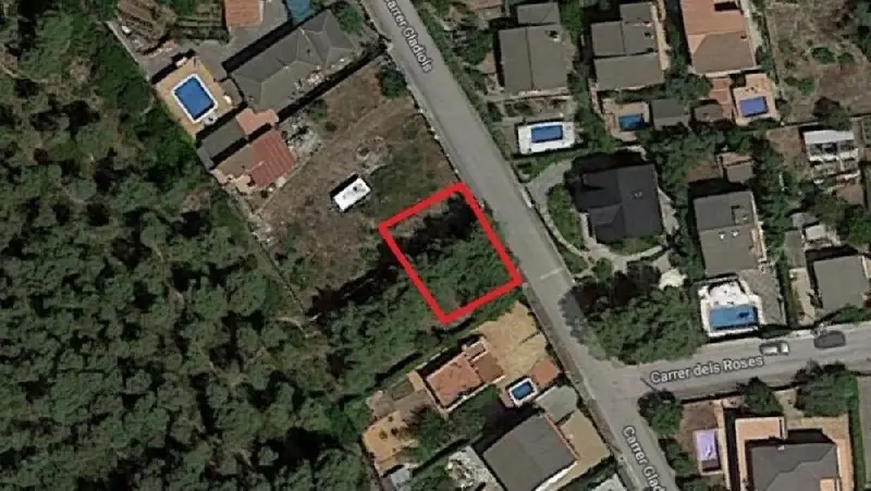 Parcela en Venta Vora Sitges Canyelles 478m2