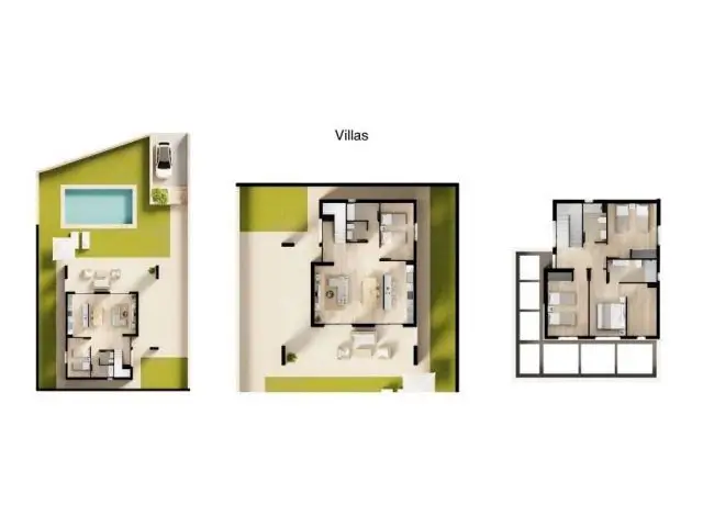Chalet Independiente Balcon de Finestrat 3 Dormitorios 3 Banos Jardin 275m2