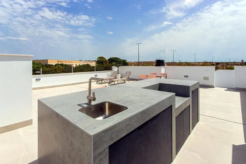 Villa Pareada Moderna en Sucina Murcia con Piscina y Solarium