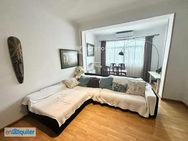 Alquiler Piso Amueblado 3 Dormitorios Plaza Espa					
 a Palma