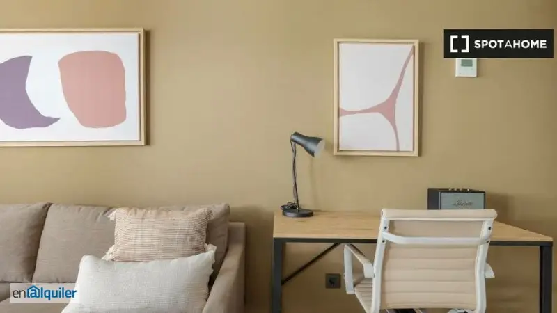 Apartamento 2 Dormitorios Madrid Amueblado