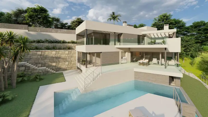 Villa Moderna 3 Dormitorios Mijas