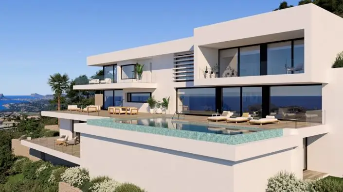 Villa de Lujo en Cumbre del Sol 4 Dormitorios 5 Baños