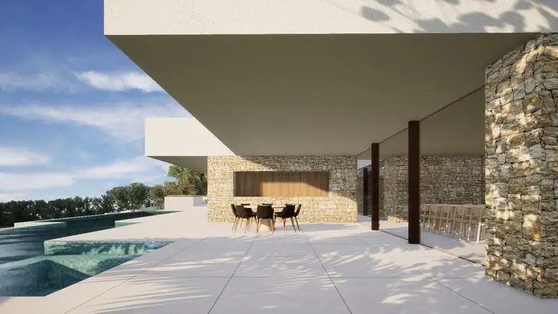 Villa Moderna de Lujo en Moraira 6 Dormitorios