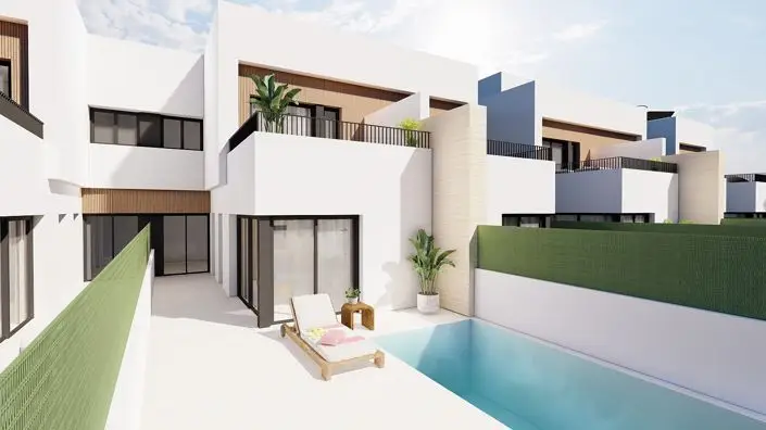 3 Dormitorios Casas con Piscina en San Javier