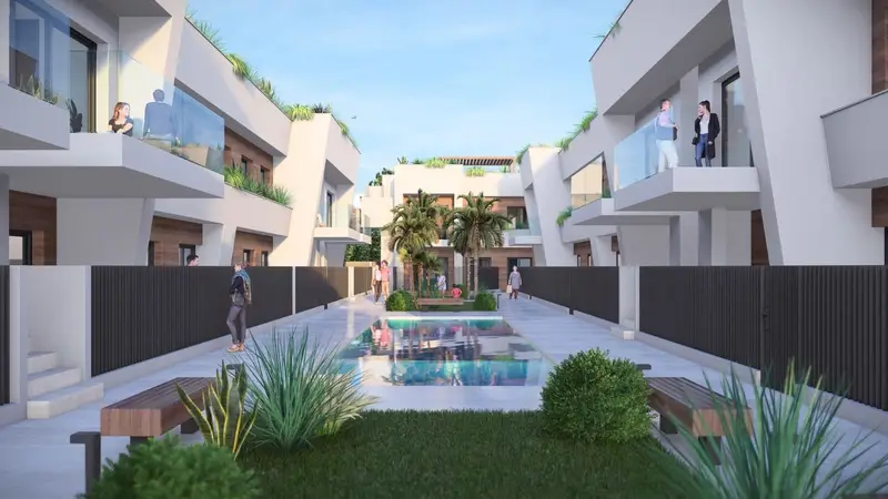 Bungalows en Venta Torre Pacheco Murcia:  Modernos con Piscina
