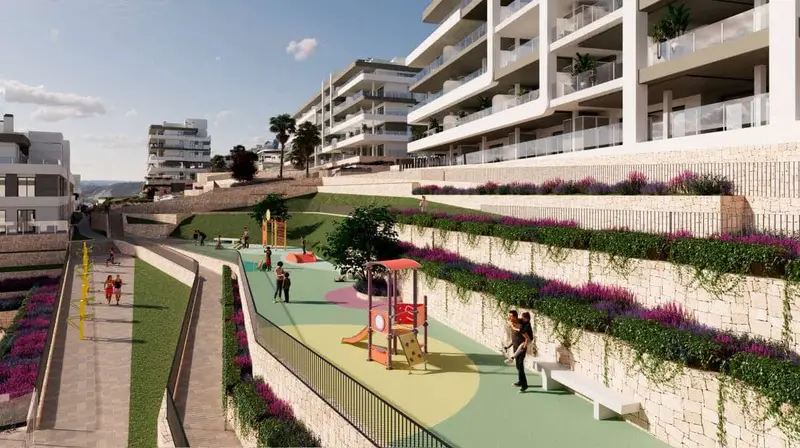 Apartamentos en venta en Muchamiel Alicante con vistas al mar y campo de golf