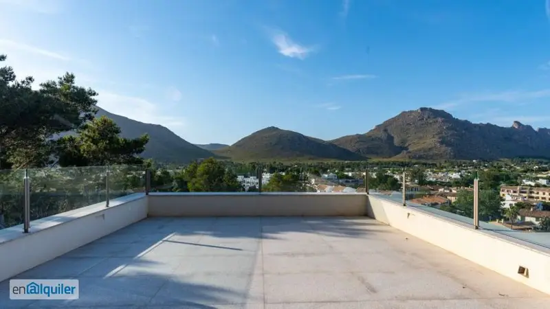 Alquiler Casa Piscina Lujo Puerto Pollensa 5 Suites Cine Gimnasio