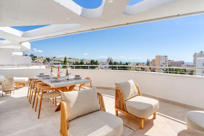 Atico de Lujo 3 Dormitorios Costa del Sol Vistas Panoramicas