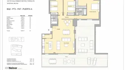 Piso en Venta Costa Natura Estepona 3 Dormitorios