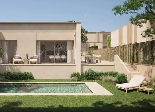 Pareados en Godella Valencia: 4 y 5 Dormitorios, Jardin Privado