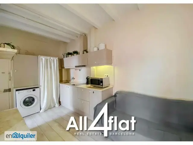 Alquiler Piso Amueblado La Barceloneta 34m2