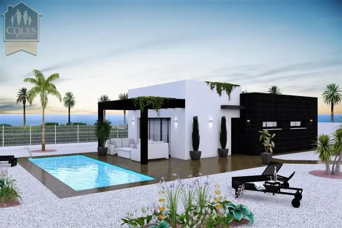 Villa en Venta Vera 3 Dormitorios Piscina Privada Nueva Construccion
