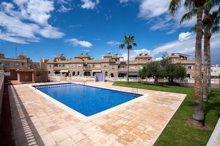 Adosado 3 Dormitorios Gran Alacant Terraza Barbacoa Piscina