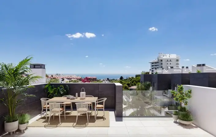 Adosado 3 Dormitorios Torreblanca Fuengirola Vistas al Mar