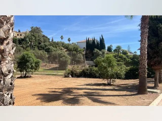 Terreno en Venta Mijas Golf 1390m2 Villa de Lujo
