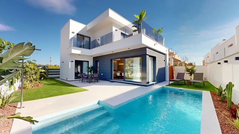 Villa 3 Dormitorios Roda Golf Cerca Playa Los Alcázares