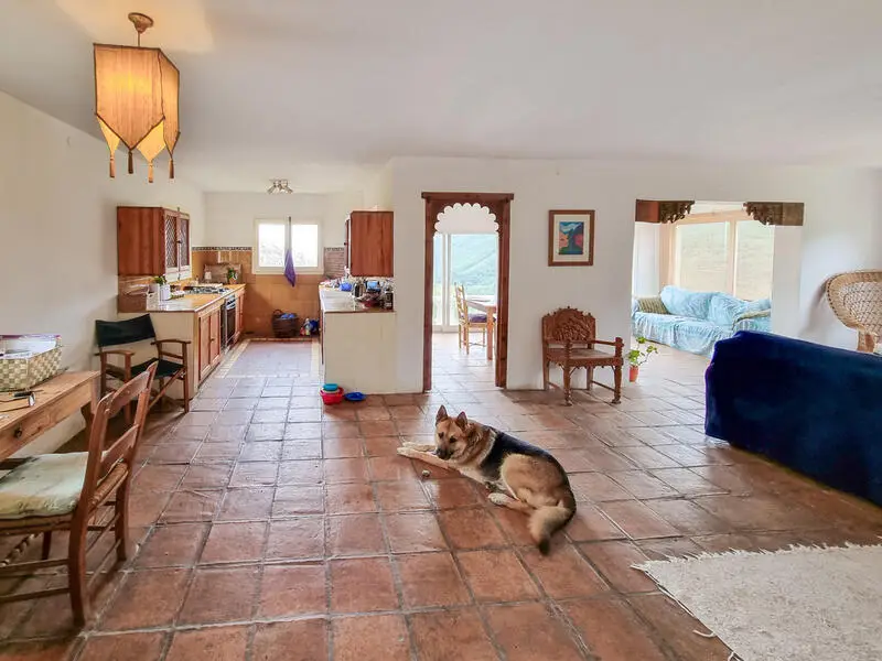 Finca Rústica con Vistas al Mar y 2 Piscinas Casares Málaga