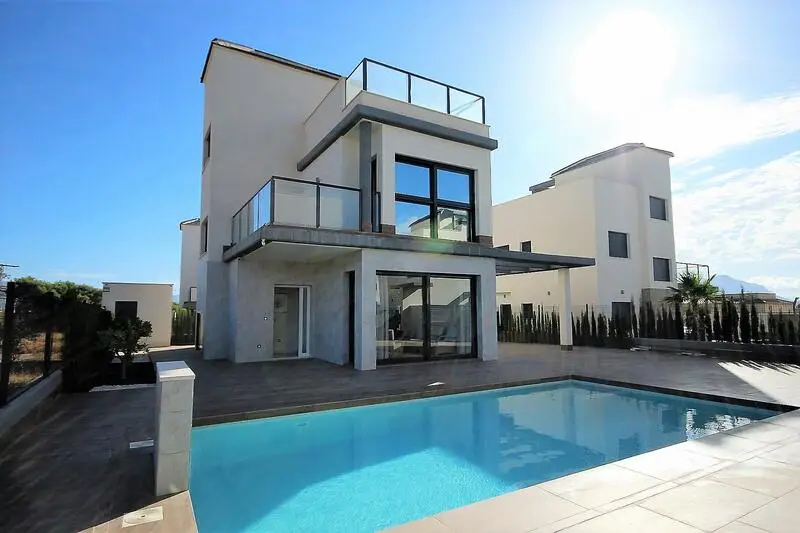 Villa Moderna en Castalla Cerca de Alicante