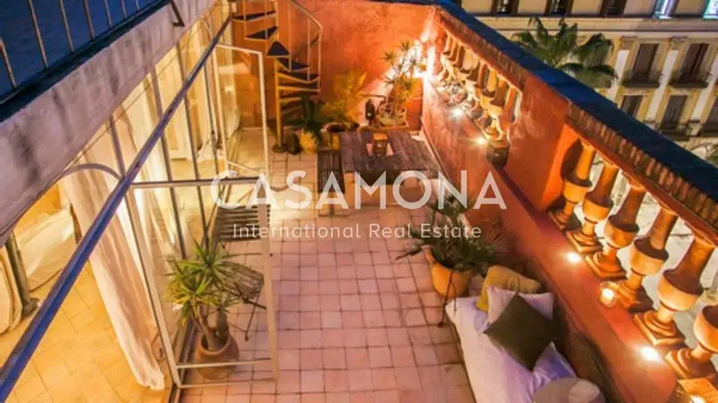 Apartamento de Lujo en Barri Gotic con Terraza Privada