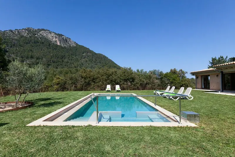 Alquiler Chalet Mallorca 6 Dormitorios Piscina Privada Vistas Montaña