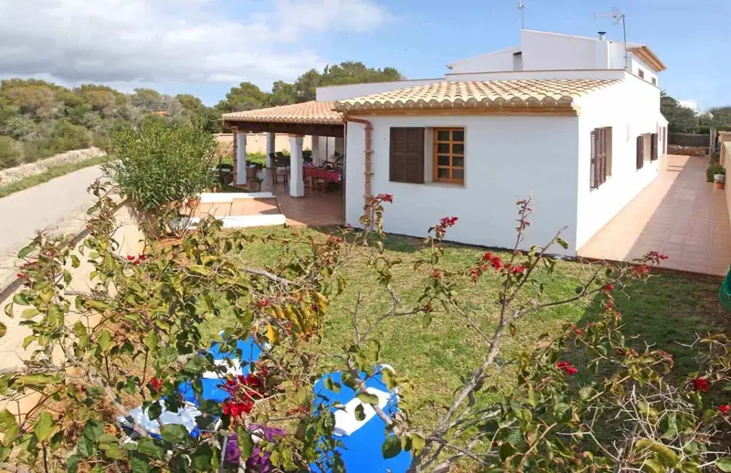 Casa en Alquiler Santanyi Mallorca 4 Dormitorios Jardin Cerca Playa