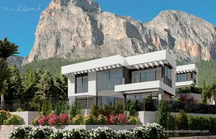 Villa 3 Dormitorios Polop Costa Blanca Nueva