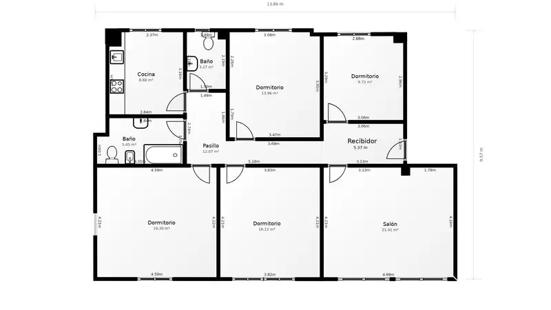 Venta Piso a estrenar en Alto Campoo, Reinosa - Ref: RAS00083