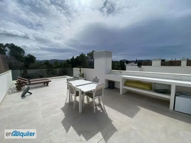 Alquiler Temporada Atico Sant Antoni 2 Dormitorios Piscina